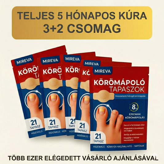 3+2 Mireva körömápoló tapasz (5 hónapos kúra)